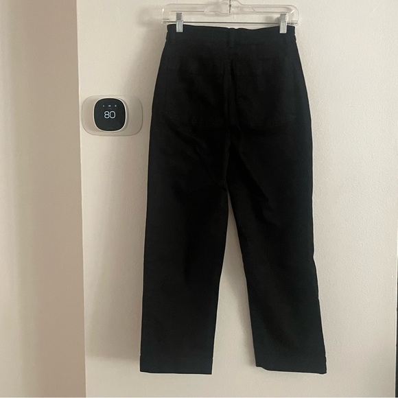 Everlane Denim - Everlane women black wide legs jeans size 0